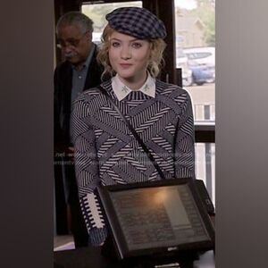 ISO Billy Reid Geometric Sweater